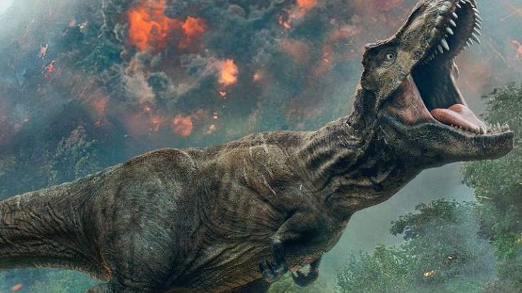 'Jurassic World: El reino caido’ pelikula emango da asteburuan Aita Marin