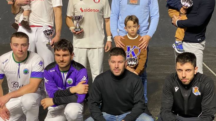 Aldalur eta Zubillaga garaile, bigarren mailako palako Gipuzkoako Txapelketan