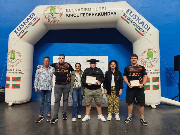 Euskadiko Kintopeko Txapelketa irabazi du Haritz Aranguren 'Norde' harri jasotzaileak