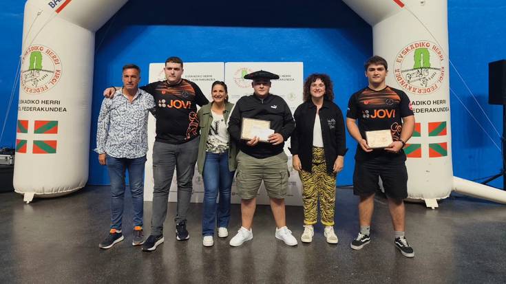 Euskadiko Kintopeko Txapelketa irabazi du Haritz Aranguren 'Norde' harri jasotzaileak