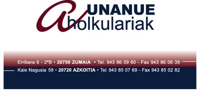 Unanue Aholkularitza logotipoa