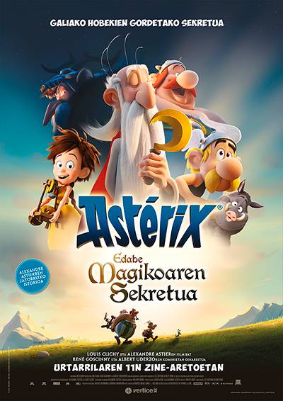 'Asterix: edabe magikoaren sekretua' filma Modelon