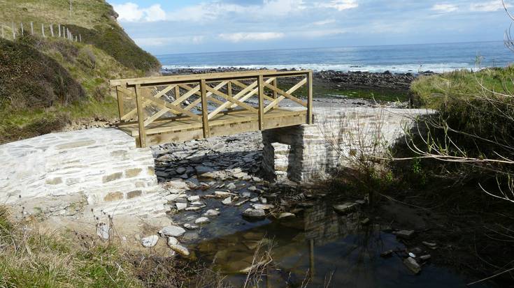 Sakonetako zubia konpondu dute