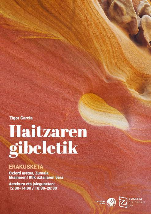 Zigor Garciaren erakusketa izango da gaurtik aurrera Alondegian