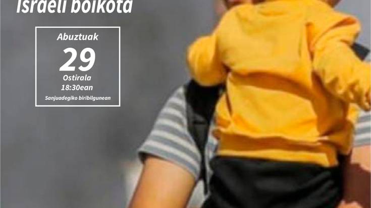 Elkarretaratzea: 'Genozidioa gelditu, Israeli boikota'
