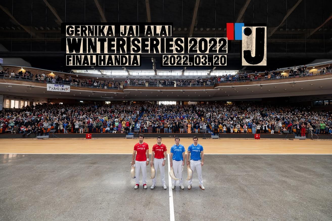 Jai Alai Winter Serieseko finalaren argazki ikusgarria