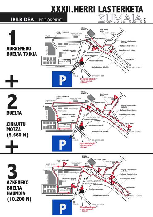 XXXII. Herri Lasterketa jokatuko da larunbat arratsaldean Zumaian