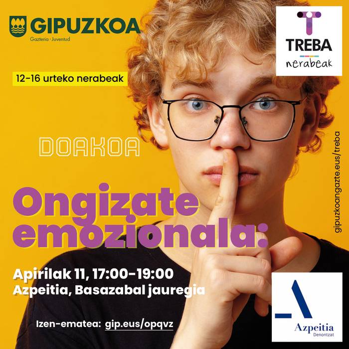 Nerabeentzat saioa: 'Emozioak'