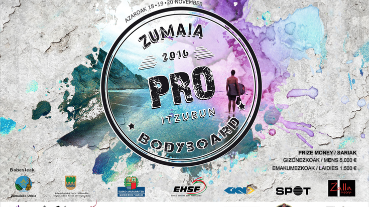 Europako bodyboardlari onenak bilduko dira asteburuan Itzurunen