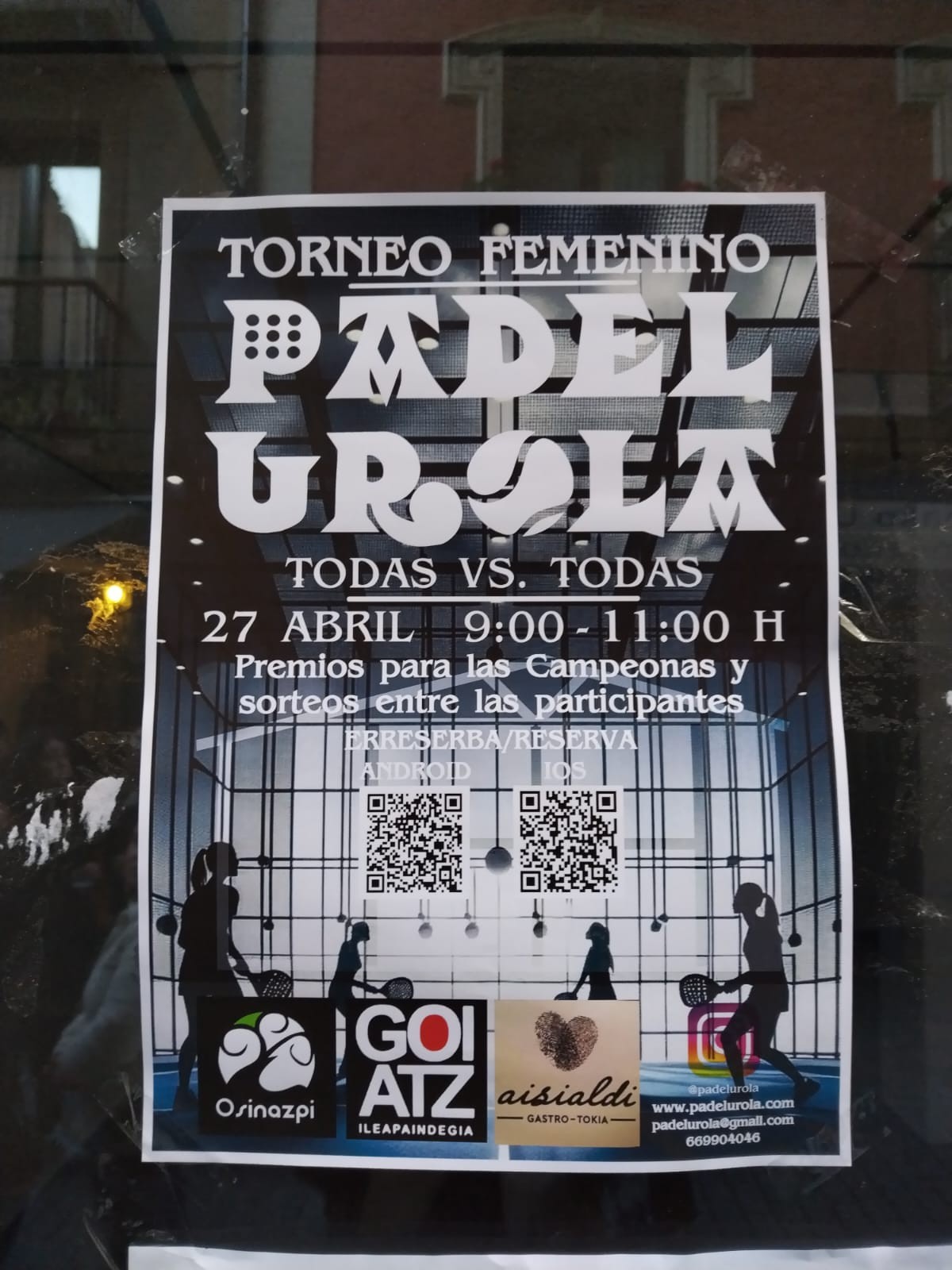 (👎) Padel kolpea euskarari