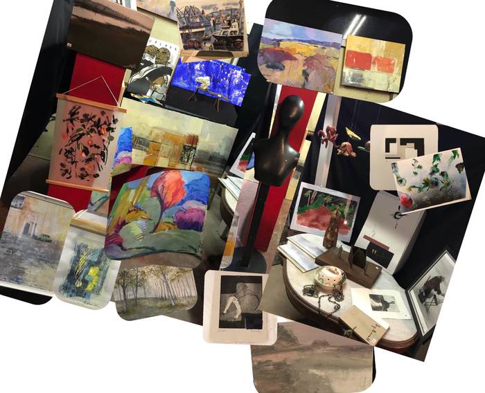 Enkantea eta Viki Claramunten erakusketa, Ispilu Arten