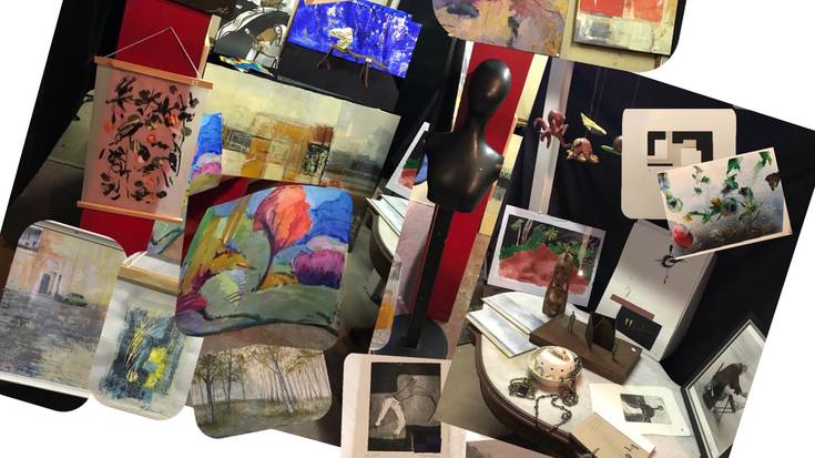 Enkantea eta Viki Claramunten erakusketa, Ispilu Arten