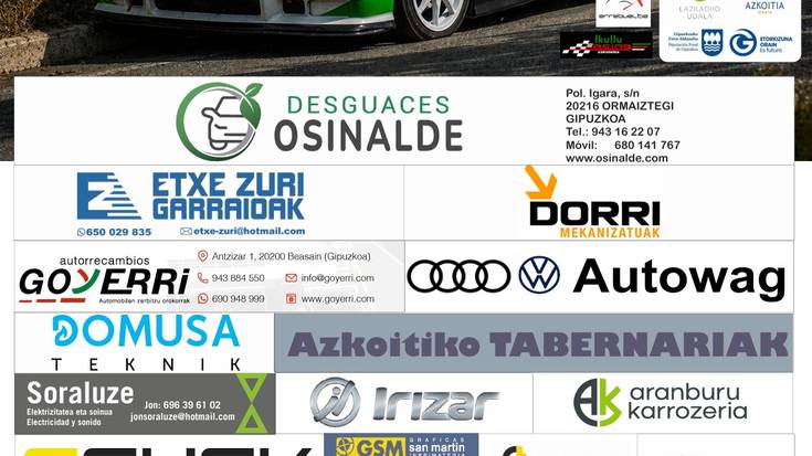 VIII. Goilurrak Rallyaren aurkezpena