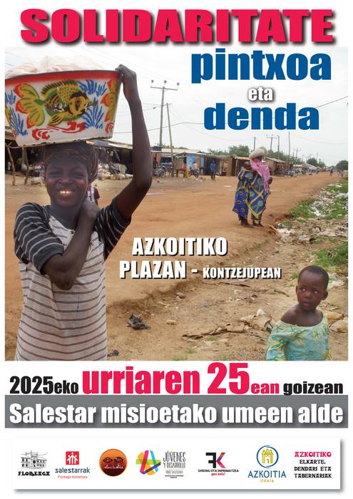 Hitzordua: Solidaritate pintxoa eta bigarren eskuko denda