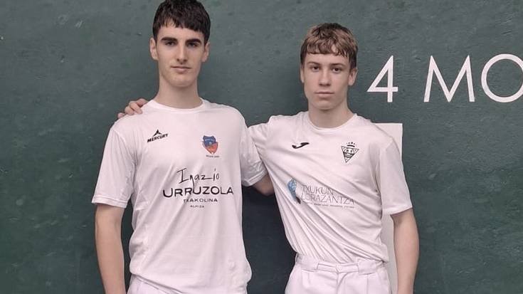 Eneko Bidezabal Baztango esku pilota txapelketako finalera iritsi da