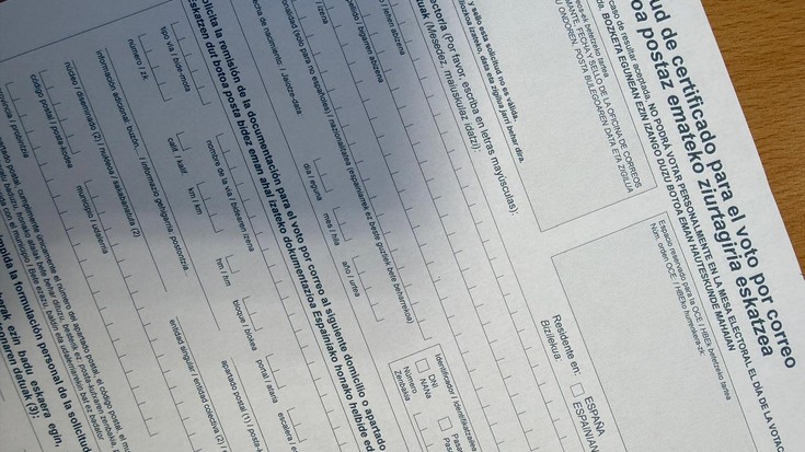 Posta bidezko botoa emateko laguntza zerbitzua eskainiko du EAJk