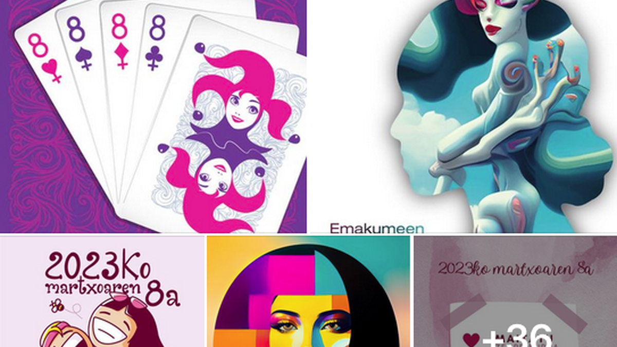 Martxoak 8ko kartel lehiaketara lanak aurkezteko azken egunak