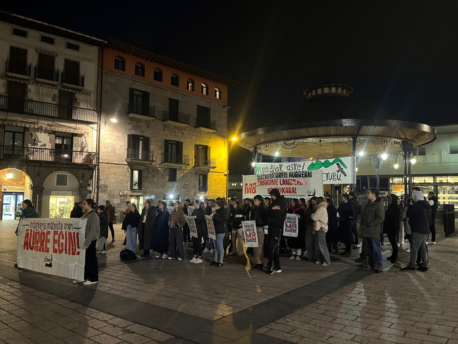 Barakaldoko hilketa matxista deitoratzeko elkarretaratzea deitu du gaurko Itaiak