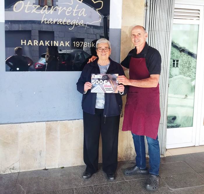 Mila Sudupek irabazi du Herrixen elkartearen bidaia bonua