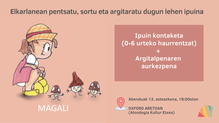 'Magali' ipuinaren aurkezpena