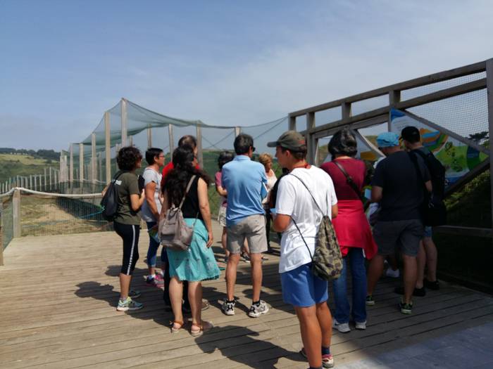 Iñurritzako dunetara bisita gidatuak "arrakastatsuak" izan dira