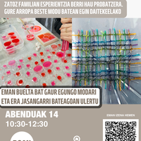 Tailerra: 'Modaren iraultza: biomaterialak'