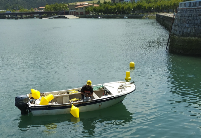 Portuko bainu eremua balizatuko du udalak