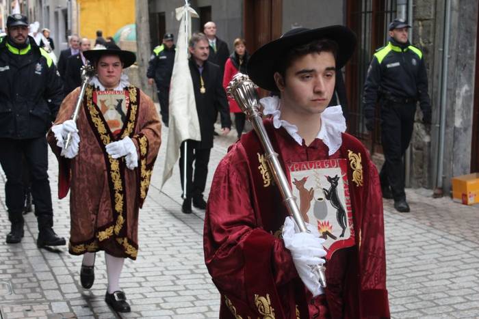 San Sebastian eguneko goiza iruditan
