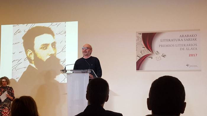 Jon Sudupek Becerro de Bengoa saria irabazi du, hirugarren urtez jarraian