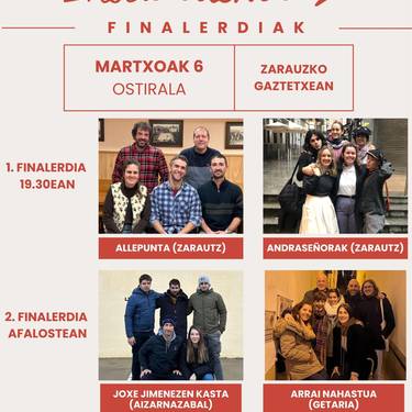 Bertsoak: Herriarteko Bertso Txapelketako finalerdiak