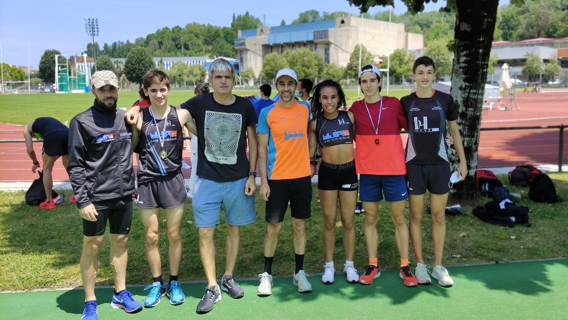 Emaitza txukunak eskuratuta itzuli dira Xeyeko gazteak Gipuzkoako Atletismo Txapelketaren bigarren jardunalditik
