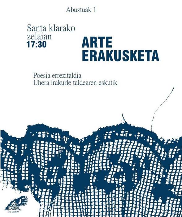 Udanda: arte erakusketa eta poesia errezitaldia