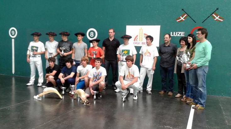 Zumaia, Herriarteko zesta punta txapelketako azpitxapeldun