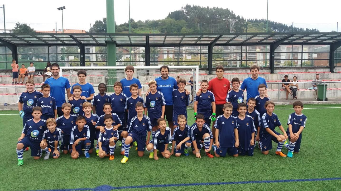 Zumaiako Futbol Eskola Realaren harrobi