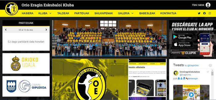 Sarean da Orio Eragin Eskubaloi Kluba