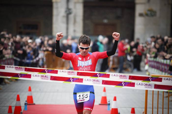 Duatloi motzeko Euskadiko txapeldun izan da Jon Unanue