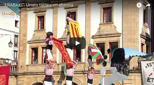 Entzungai da Azkoitiko herri galdeketaren aldeko 'Erabakia' abestia