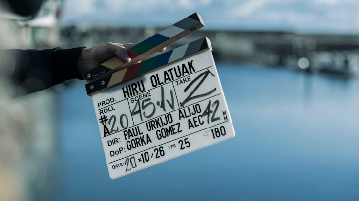 Iñake Irastorza, Urkijoren 'Hiru olatuak' filmeko aktoreen artean