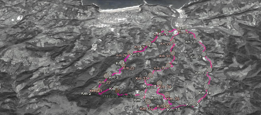 Itzuliko azken 42 kilometroak egingo dituzte martxa zikloturistan