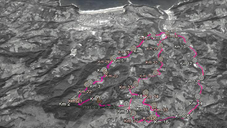 Itzuliko azken 42 kilometroak egingo dituzte martxa zikloturistan