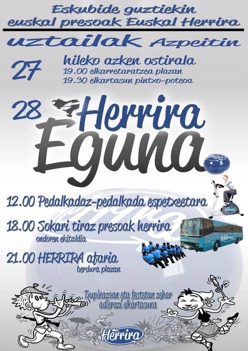 HERRIRA EGUNA, UZTAILAK 28\