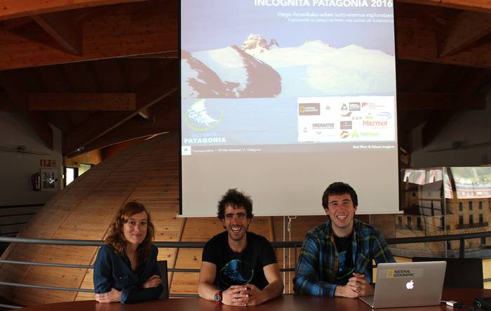 'Incognita Patagonia 2016' proiektua aurkeztu dute