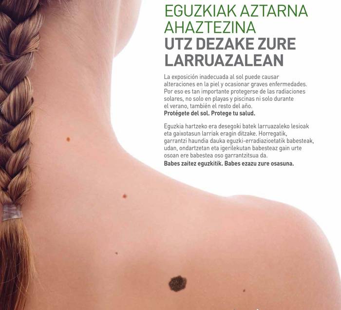 Azaleko minbiziaren aurkako kanpaina egingo dute datorren astean eskualdean