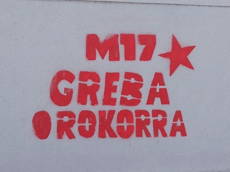 Greba batzordeak lanuztera deitu ditu zarauztarrak