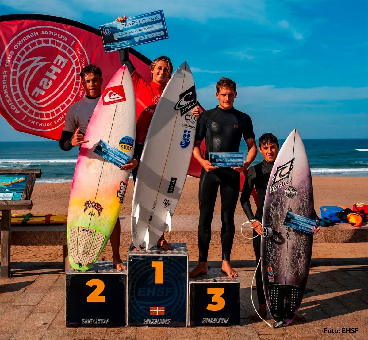 Ruben Vitoriak irabazi du Bakioko surf txapelketa