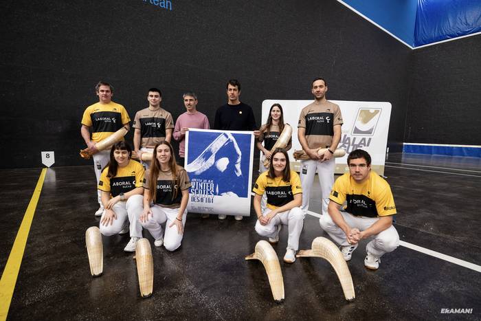 Azpeitiko zesta punta desafioan izango dira gaur Frida Watkins eta Imanol Lopez