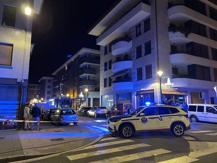 Balentina Agirre plazako garajeetan piztu den sutea, kontrolpean