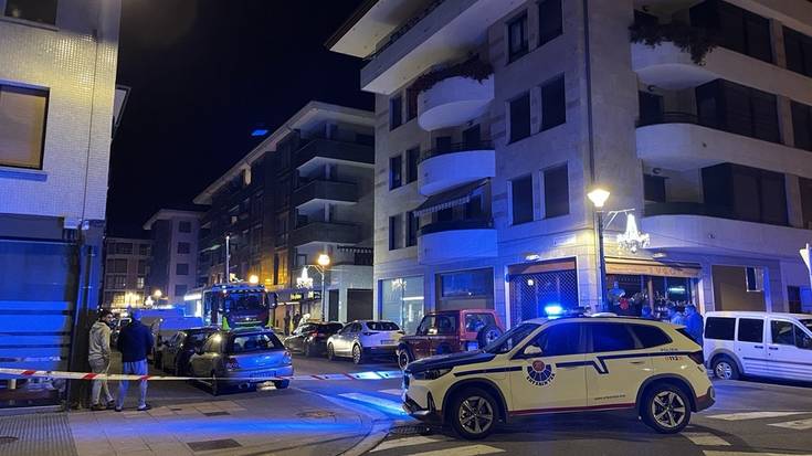 Balentina Agirre plazako garajeetan piztu den sutea, kontrolpean