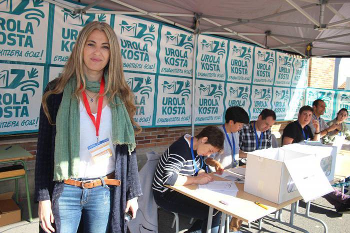 Anna Arque: "Gure Esku Dago izenak oso ondo islatzen du herritarrok prozesu honetan dugun indarra"