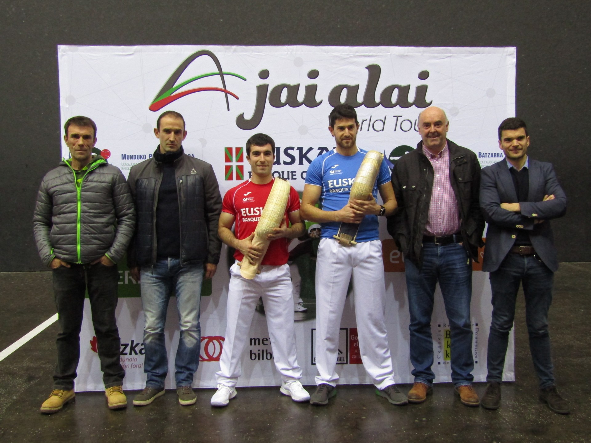 Zumaian jokatuko da Banakako Jai Alai World Tourra